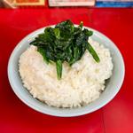 半ライス(ラーメン山岡家 南2条店)