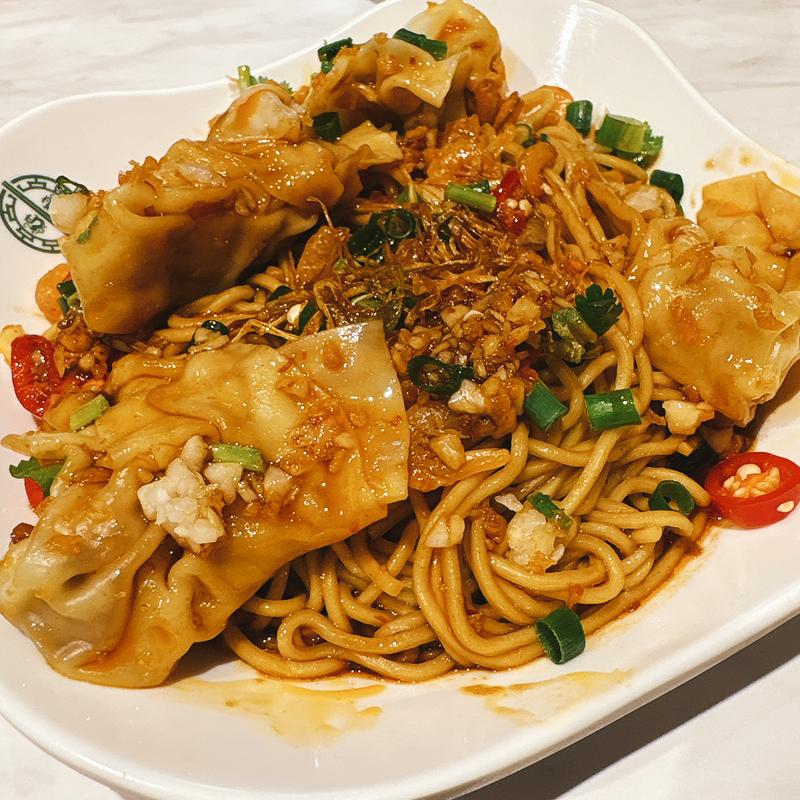 ポークワンタンの和え麺(添好運 梅田茶屋町店 (ティム・ホー・ワン))