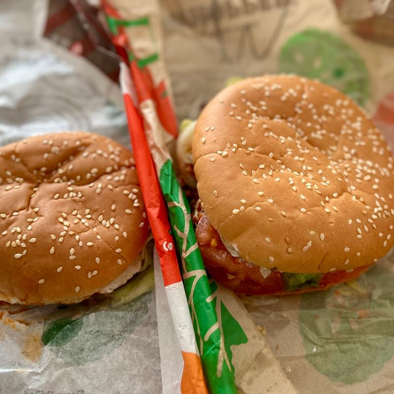 チーズメキシカン アボカドワッパー、スパイシーワッパー(バーガーキング 錦糸町北口店)