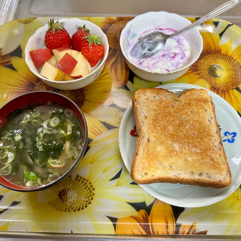 ライ麦トーストセット(ベルクス 東墨田店)