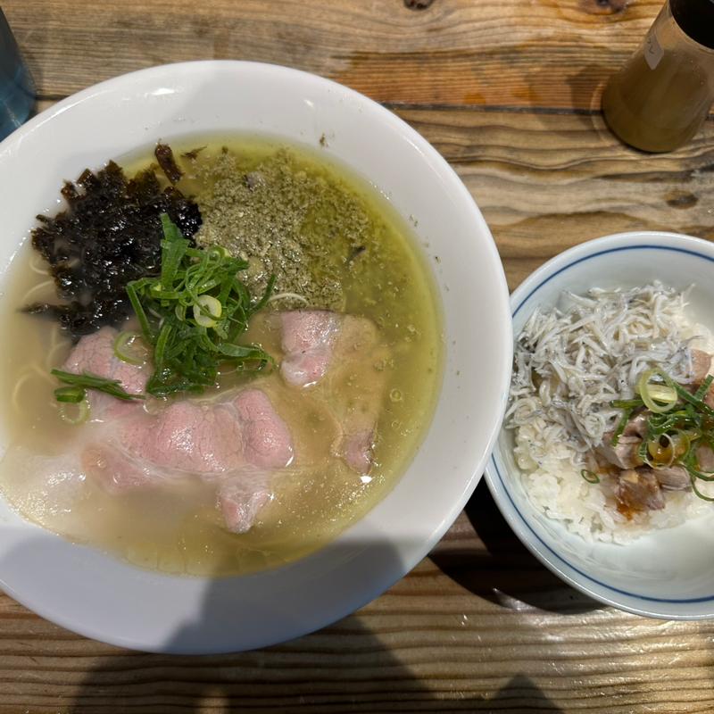 牡蠣塩ラーメン(むかん池袋)