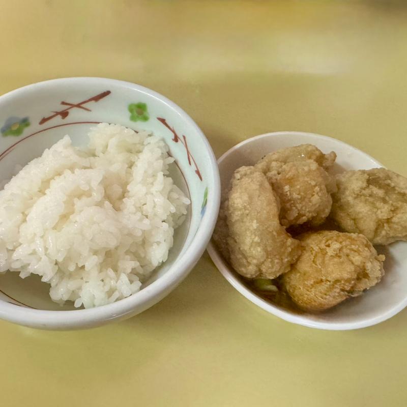 油淋鶏とご飯セット(龍門瀑 )