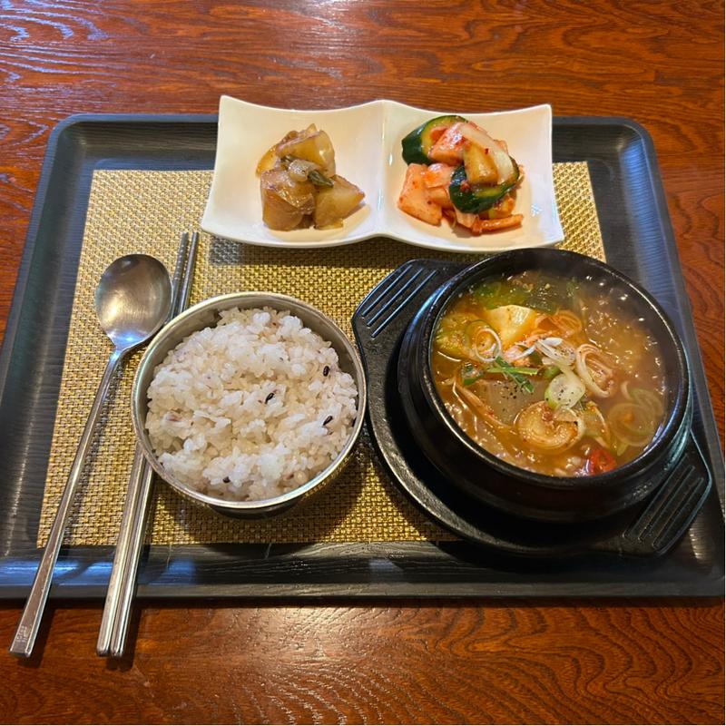 明太子チゲ(韓国料理プルコギ家 )