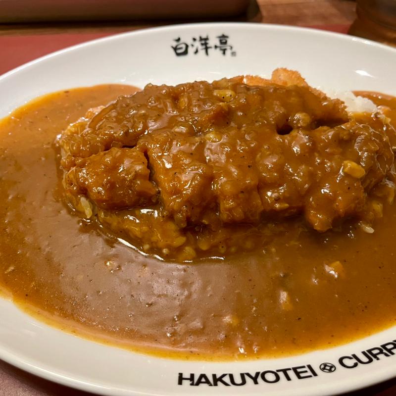 とんかつカレー(旨辛カレー専門店 白洋亭 青山本店)