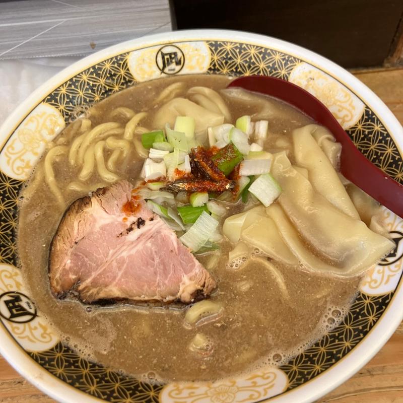 すごい煮干しラーメン(すごい煮干ラーメン凪 新宿ゴールデン街店本館 （【旧店名】ラーメン凪 煮干王）)