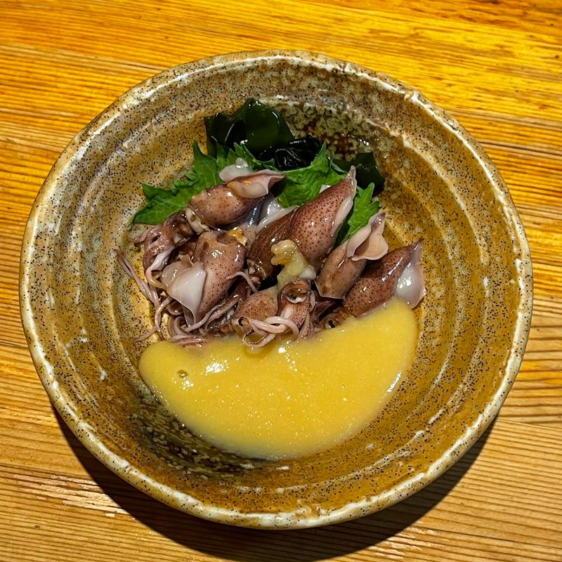 ほたるいか酢味噌(地魚屋台　とっつぁん 福島店 )