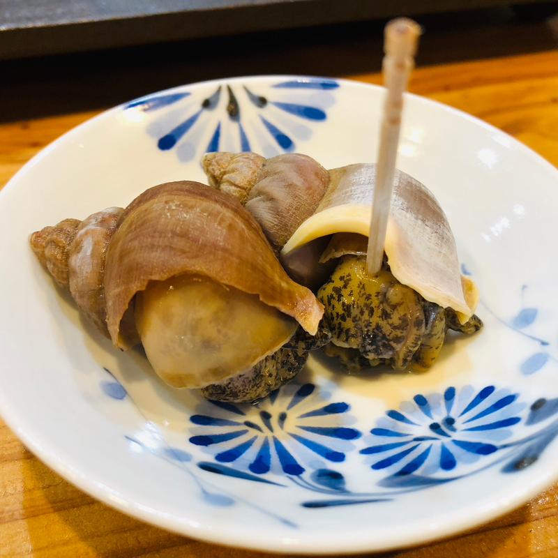 磯つぶ貝の旨煮_まぁさ膳(鮨まぁさ)