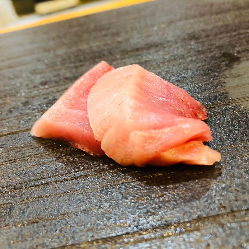 鹿児島産よこわ大トロ_まぁさ膳(鮨まぁさ)