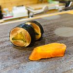 真鰯海苔巻き, 自家製カラスミ_まぁさ膳(鮨まぁさ)