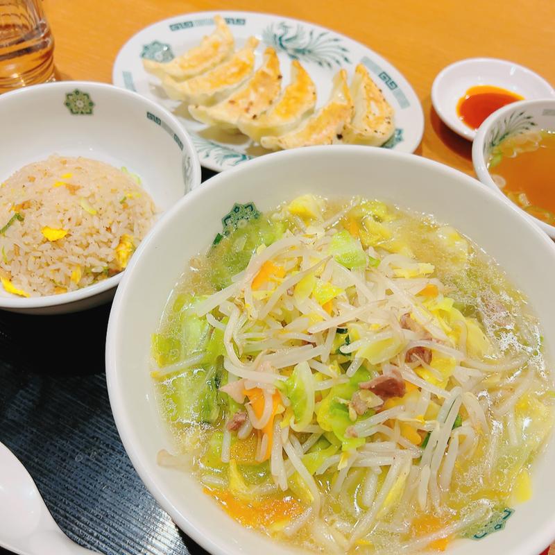 野菜たっぷりタンメン(日高屋 向ヶ丘遊園南口店)