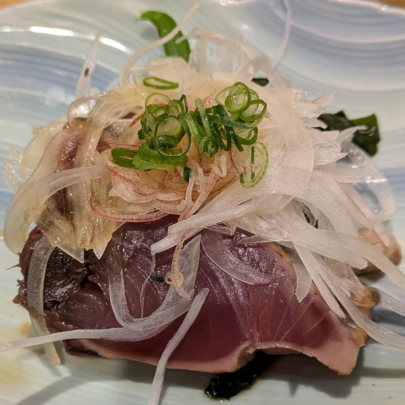 金華鰹のたたき(集合郎 一番町本店)