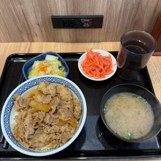 朝牛セット(吉野家 草加柳島店)