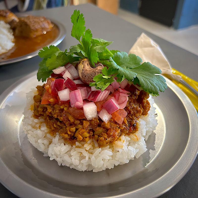 キーマカレー＋パクチー(yap)