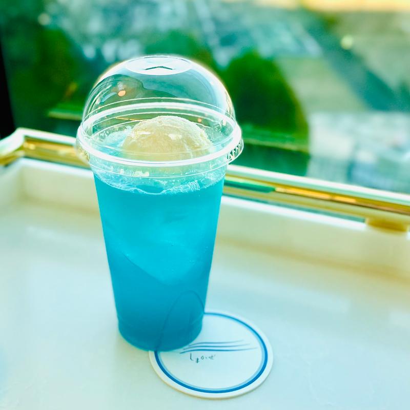 しまかぜソーダ(近鉄特急しまかぜ内　カフェ )