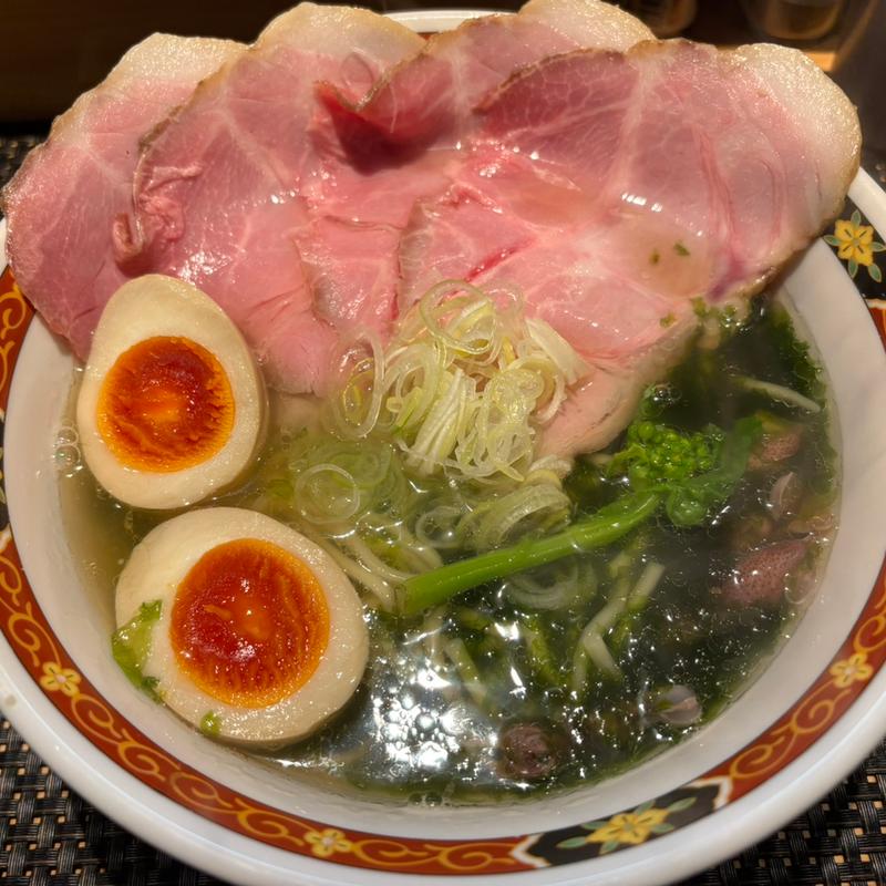 青のりとほたるいか潮らーめん(YAMACHAN)