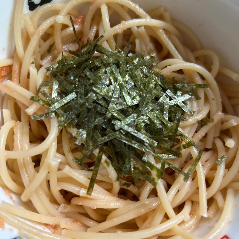 たらこスパゲティ(ローソン 札幌アピア店)