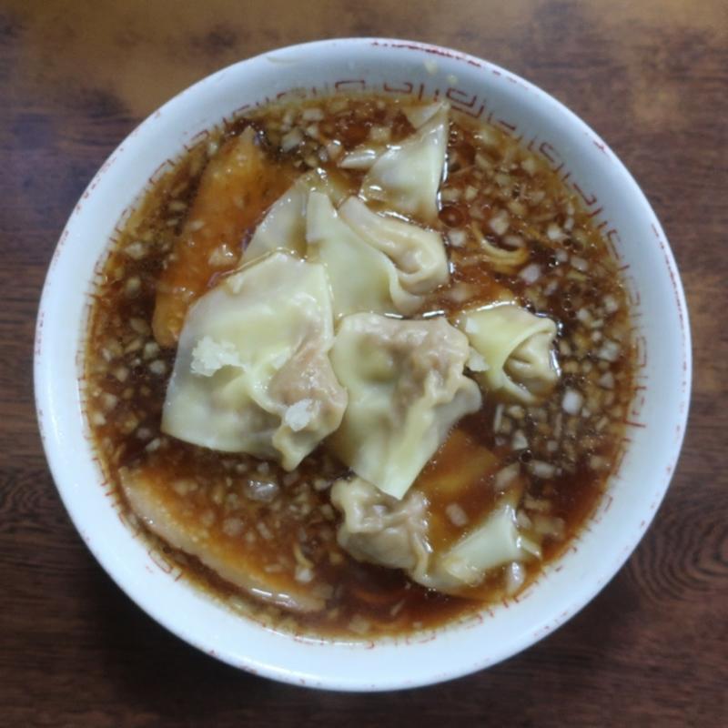 ワンタンメン(ラーメン 天一 （てんいち）)