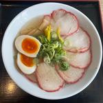煮卵柚塩ラーメン(元町ラーメン天華)