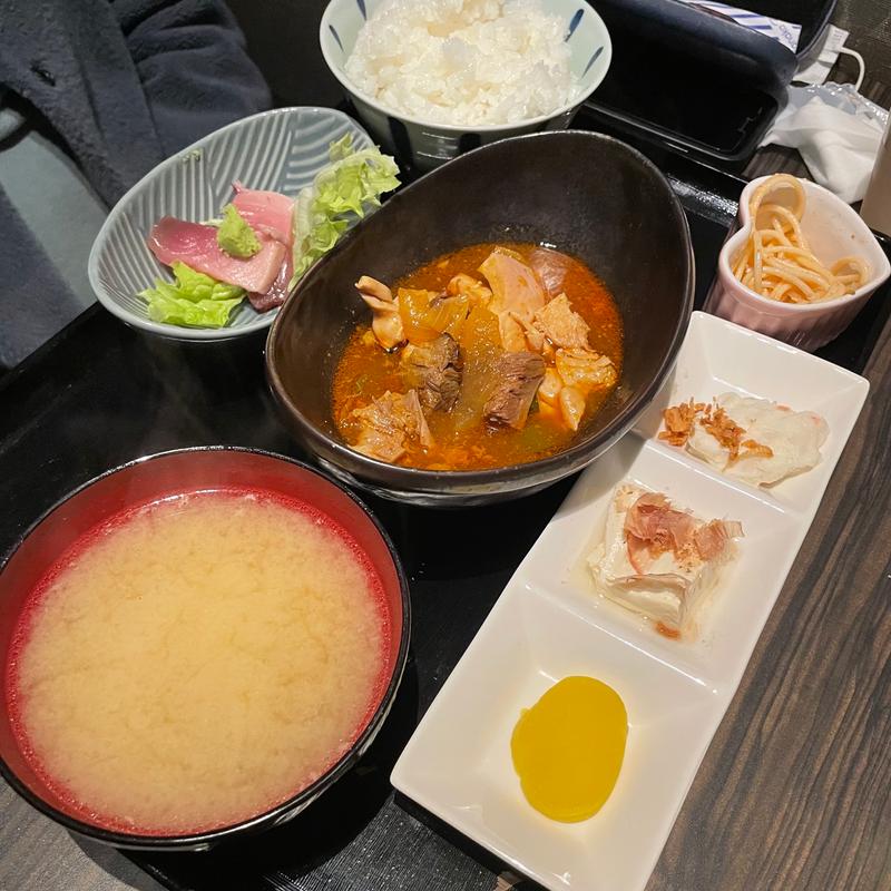 本日の日替わり定食(お魚食堂 魚彦 銀蔵)