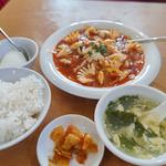 イカの唐辛子煮込み(湖南四川料理 湘厨(シャンチュウ))