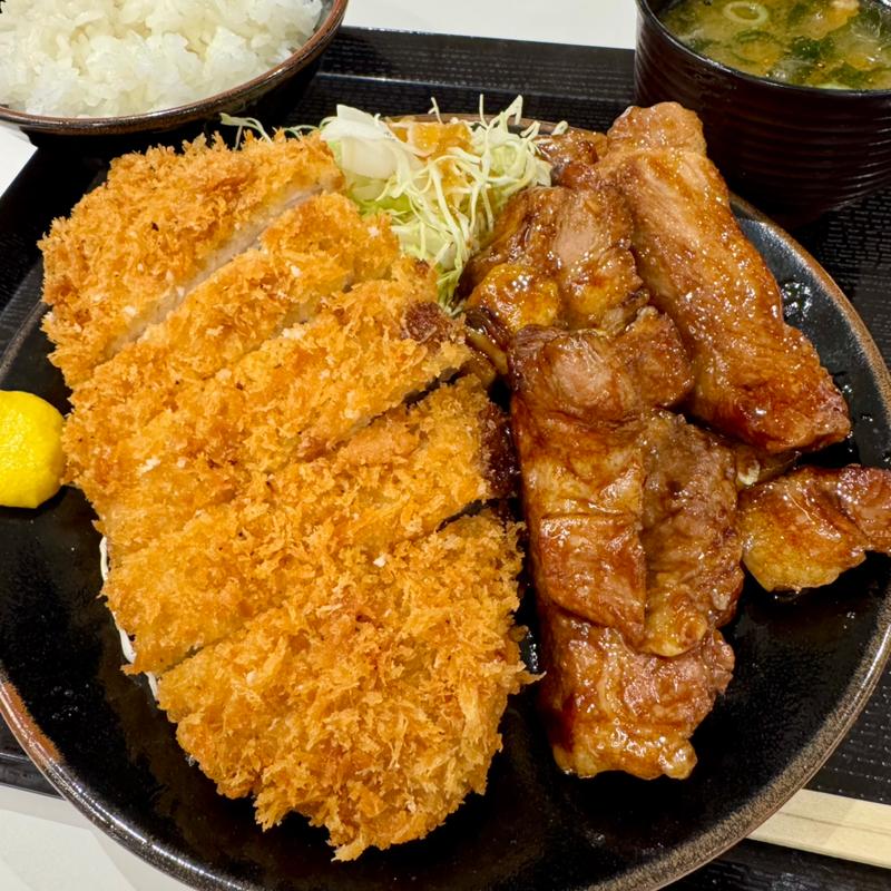 とん一定食(豚屋とん一イオンモール茨木)