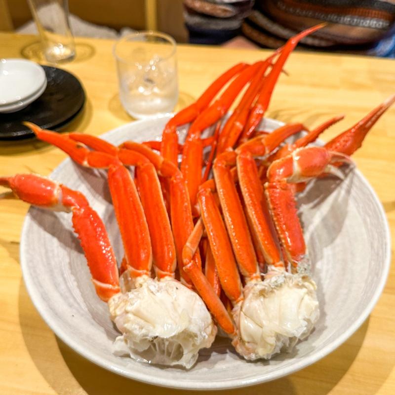 本ずわい蟹・とげずわい蟹(名古屋 かに銀 名駅店)