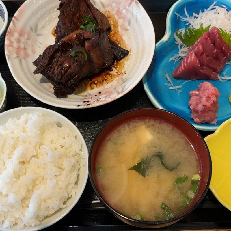よくばり定食(鶴亀の湯・鶴亀食堂)