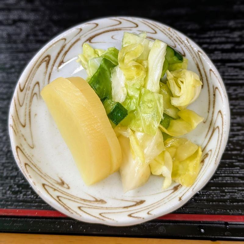 漬物(かど屋食堂)