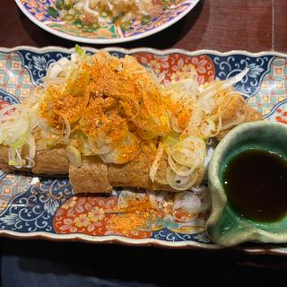 定義山の三角油揚げ(三枡三蔵 )