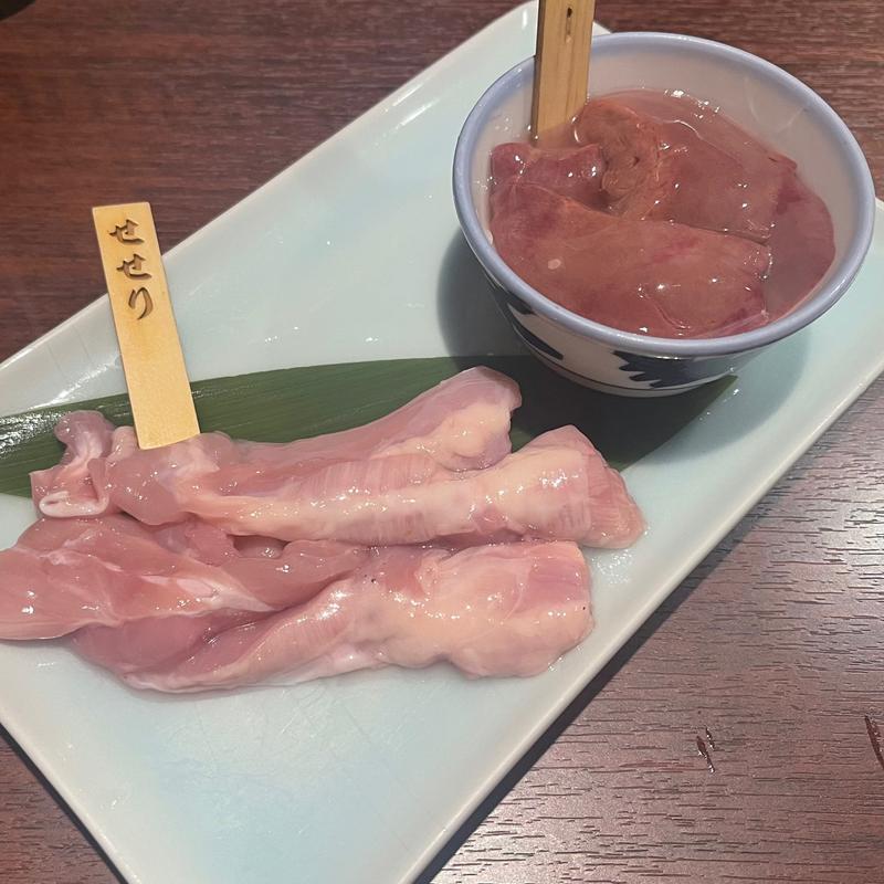 鶏焼肉（せせり・レバー）(とりこ)