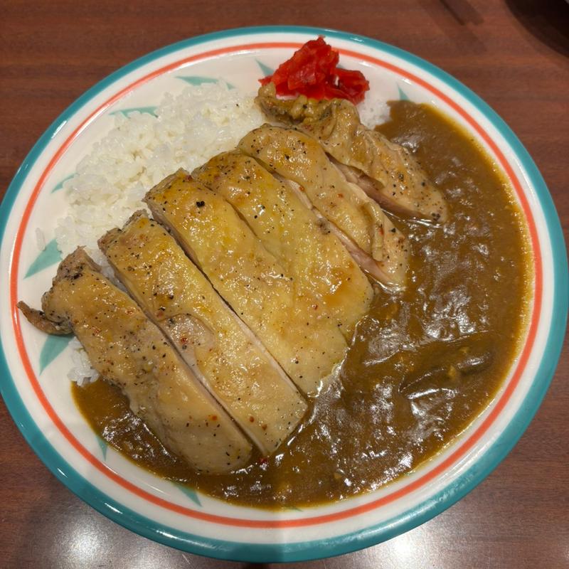 グリルチキンカレー(ダイヤモンドステーキ)
