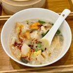 お粥Bセット(豆早点（China Morning）)