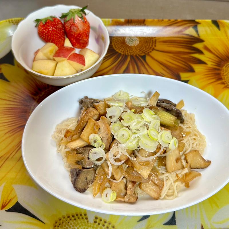 焼肉風そうめんチャンプルー(ベルクス 東墨田店)