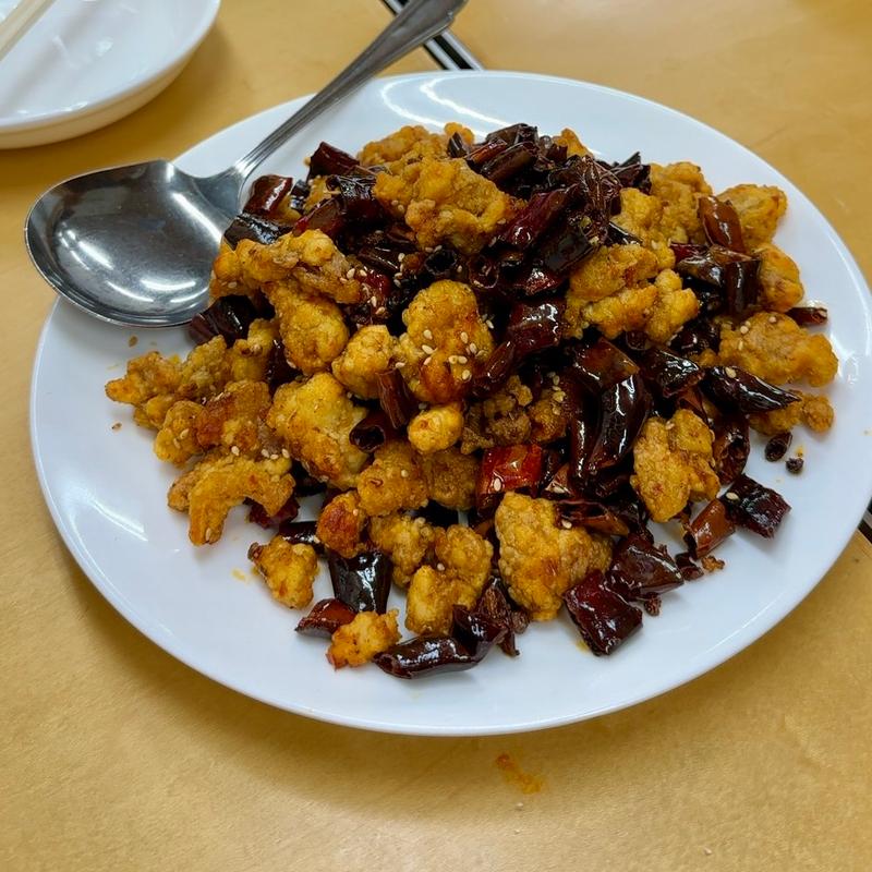 鶏肉の四川風炒め(全家福)