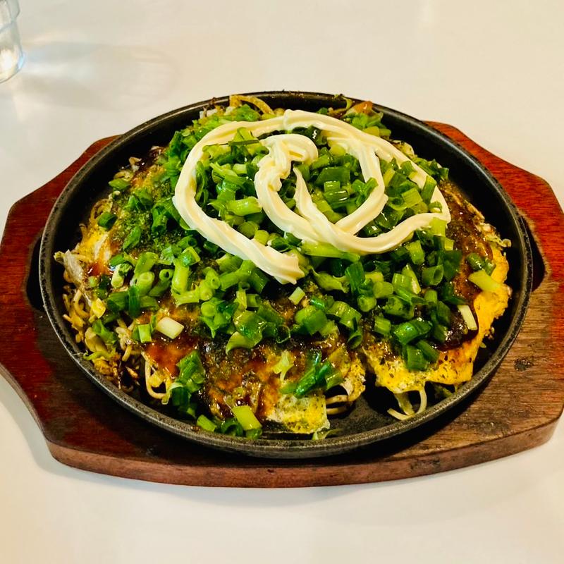 お好み焼きマヨネーズ入り(鉄板焼ちか )