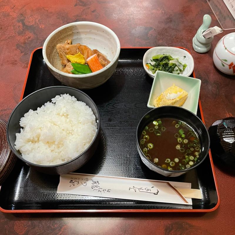 角煮定食(鶴の家)