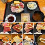 海鮮丼(らく天)