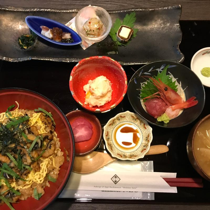 穴子ひつまぶし御膳(四季館 彩冬 （しきかん さいとう）)