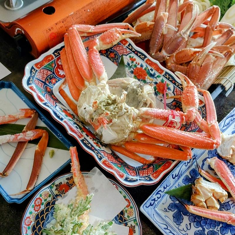 松葉ガニコース(魚山亭 （ぎょさんてい）)