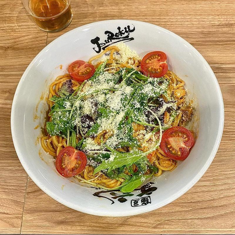 ナポリタン風和え麺(麺屋丈六 キーノ和歌山)