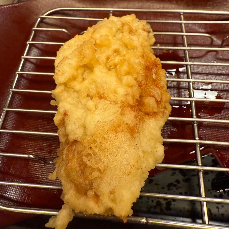 牡蠣の天ぷら(天寿々(てんすず))