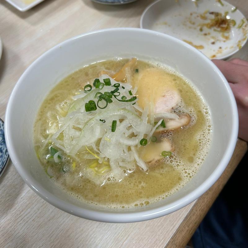 鶏白湯(塩)(麺処「大木」)