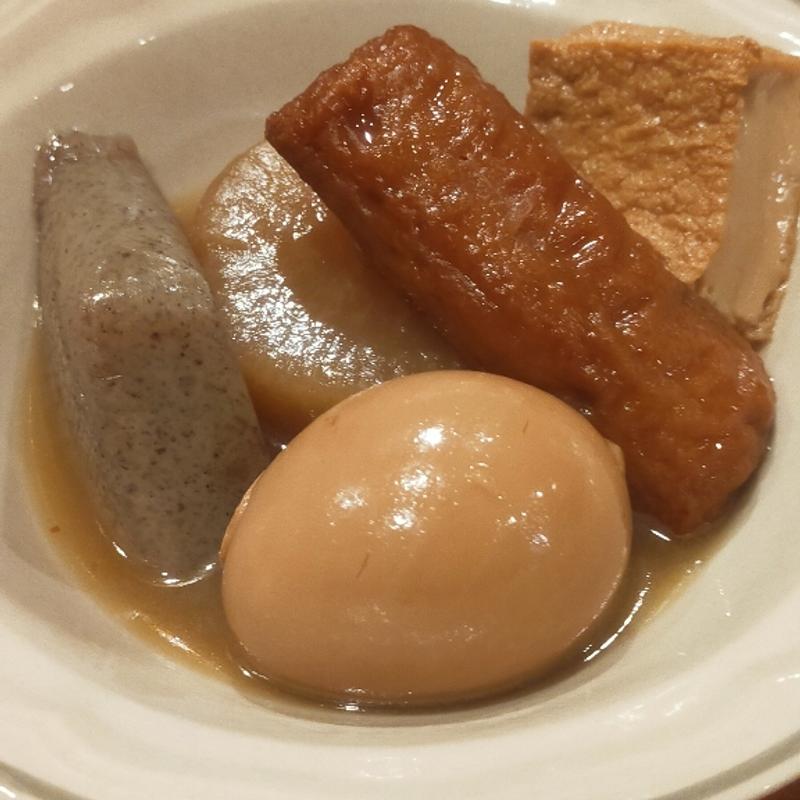 おでん5種盛り(山猫亭)