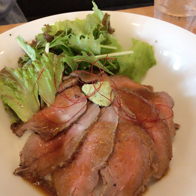 ローストビーフプレート(カフェフラミンゴ)