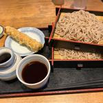 ニ段もり＋ちくわ天(そばいちエキュート赤羽店)