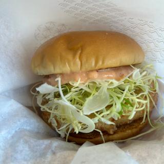 明太チーズのとり竜田バーガー ～タルタル仕立て～(モスバーガー川口新井町店)