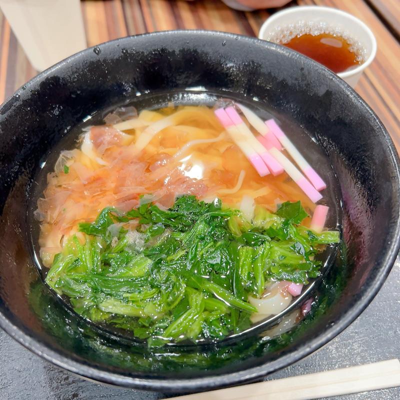 きしめん(土山サービスエリア（上下線）スナックコーナー )