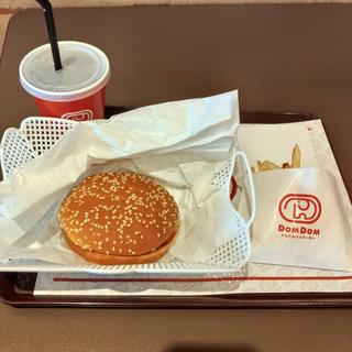 厳選ナチュラルチーズバーガー ランチ
