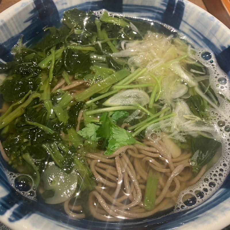 葉わさびそば(信州そば処 そじ坊 川崎アゼリア店)