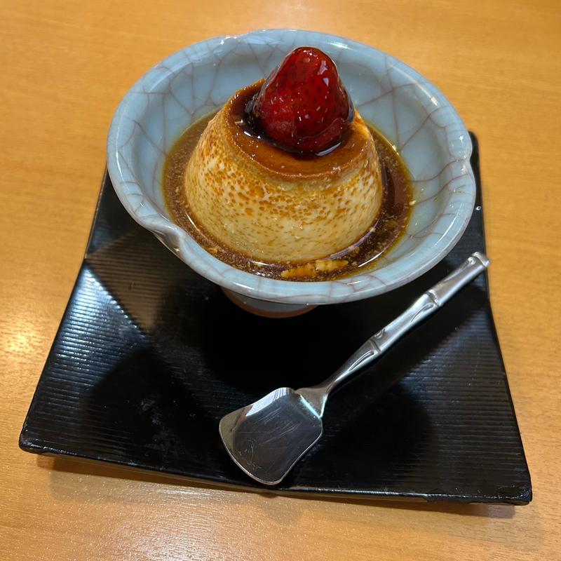 昔ながらのこだわりプリン(天のや 麻布十番)